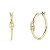 Coach Gold-plated brass hoop earrings 37408160GLD710