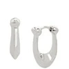 Coach Matching oval earrings made of brass 37351447RHO030