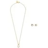 Coach Women's auksinis-plated jewelry set 37530390GLD110