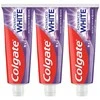 Colgate Advanced Baltas Violetinė Trio Dantų pasta 3 x 75 ml