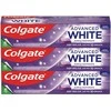 Colgate Advanced Baltas Violetinė Trio Dantų pasta 3 x 75 ml