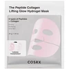 Cosrx Peptide Collagen Glow Hydrogel Mask veido kaukė 1 vnt.