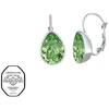 Crystalp Beautiful dangle earrings with Swarovski Sundrop crystal 42271.PER.E