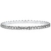 Crystalp Elastic tennis bracelet with clear Swarovski crystals Aura 22270.CRY.E