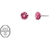 Crystalp Steel balls with Swarovski crystal Tubby Mini 4200.LAM.E