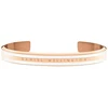 Daniel Wellington Elegantní pevný bronzový náramek Slim Emalie Elan DW0040006