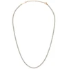 Daniel Wellington Blizgantis bronzinis karoliai su kristalais Classic Tennis DW00400390