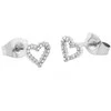 Daniel Wellington Glittering steel earrings Heart with cubic zirconia Mirelle DW00401610
