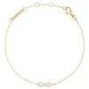 Daniel Wellington Gold-plated bracelet with infinity symbol Mirelle DW00401626