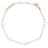 Daniel Wellington Gold-plated bracelet with Swarovski pearls Pearl Step DW00402108