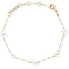 Daniel Wellington Gold-plated bracelet with Swarovski pearls Pearl Step DW00402107