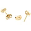 Daniel Wellington Gold-plated earrings Heart with cubic zirconia Mirelle DW00401608