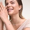 Daniel Wellington Auksuotas širdies formos pakabukas su skaidriais kristalais „Charms DW00400432“
