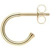 Daniel Wellington Gold-plated hoop earrings Charms DW00400768