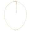 Daniel Wellington Gold-plated pakabukas with Swarovski pearls Pearl Trio DW00402110