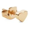 Daniel Wellington Auksuotas vienas auskaras Heart DW00400867