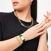Daniel Wellington Prabangus auksu dengtas krištolo karoliai Crystal Link DW00400589