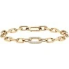 Daniel Wellington Prabangi paauksuota apyrankė su kristalais Crystal Link DW00400572