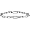 Daniel Wellington Prabangi plieninė apyrankė su kristalais Crystal Link DW00400608