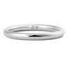 Daniel Wellington Minimalist unisex steel ring Arch DW0040189