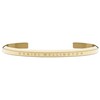 Daniel Wellington Fashionable solid auksinis-plated bracelet Classic DW0040000