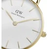 Laikrodis DANIEL WELLINGTON WOMEN'S WATCH DW00100350 - Petite Evergold 28mm