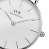 Laikrodis Daniel Wellington Petite 28 Sterling S Baltas DW00100220