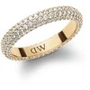 Daniel Wellington Putojantis auksu padengtas Pavé kristalinis žiedas DW0040064