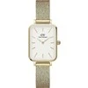 Moteriškas laikrodis DANIEL WELLINGTON Quadro Pressed Evergold 20mm DW00100556 + BOX (zw520a)