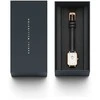 DANIEL WELLINGTON MOTERIS LAIKRODIS DW00100434 – Quadro Pressed Sheffield Gold 32mm + DĖŽĖ