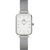 Laikrodis Daniel Wellington Quadro 20X26 Pressed Sterling S Baltas DW00100438