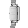 Moteriškas laikrodis DANIEL WELLINGTON Quadro Sidabrinis Mesh DW00100667 + BOX (zw519k)