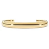 Daniel Wellington Solid open bracelet made of auksinis-plated steel Flow DW00402072