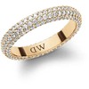 Daniel Wellington Putojantis auksu padengtas Pavé kristalinis žiedas DW0040064