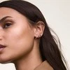 Daniel Wellington Plieninis viengubas auskaras Žvaigždė su kristalais DW00400874