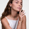 Daniel Wellington Stilingi auskarai su smeigtukais su malachitu ir kristalais Audrey DW00401419