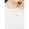 Daniel Wellington Stilingas bronzinis karoliai su apvaliu pakabuku Emalie DW00400305