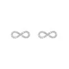 Daniel Wellington Timeless Infinity Earrings with Cubic Zirconia Mirelle DW00401616