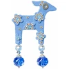Deers Mini brooch doe Forget-me-not