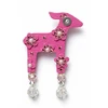 Mini brooch doe Tulip