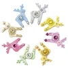 Deers Miss Žalias's deer mini brooch