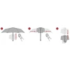 Derby Folding umbrella Hit Magic Zebra 744165PZE