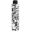Derby Folding umbrella Hit Mini Graffiti juodas 70065P12CZ