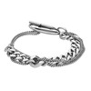 Diesel Distinctive double unisex steel bracelet DX1550040