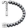 Diesel Fashionable steel bracelet with hematite DX1647931
