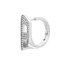 Diesel Glittering single earring made of steel DX1628040