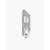 Diesel Glittering single earring made of steel DX1628040