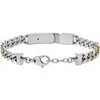 Diesel Men´s steel bicolor bracelet DX1457931