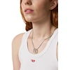 Diesel Modern Ring Pendant Necklace DX1644040