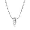 Diesel Modern Ring Pendant Necklace DX1644040